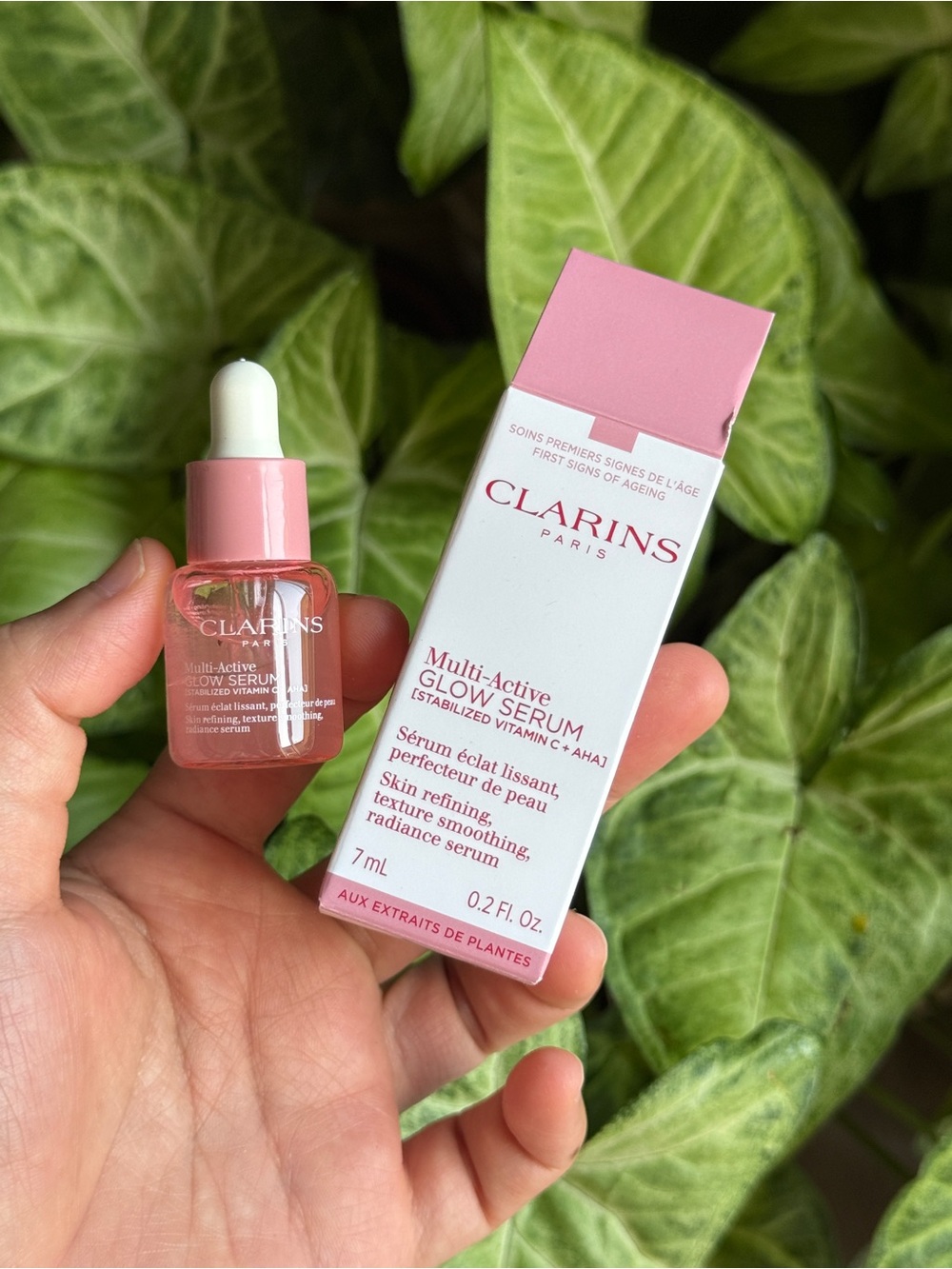 Clarins Multi-Active Brightening Glow Serum – Mini Size 7 mL